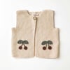 Felice Cherry Vest, Natural