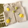 Felice Lemons Vest, Natural