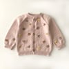 Floral Cardigan, Custom Color