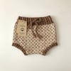 Folk Bloomer, Camel(waist) × Natural(patterns)