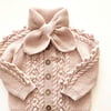 Hazel Cardigan, Powderpink