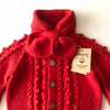 Hazel Cardigan, Red Apple