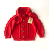 Hazel Cardigan, Red Apple