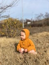 Honeycomb Cardigan, Golden Brown