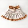Ivy Skirt / 2 Color,  Exclusive Confetti - Citrus × Golden brown