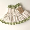 Ivy Skirt / 2 Color,  Exclusive Confetti - Pastel rainbow × Pistachio