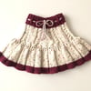 Ivy Skirt / 2 Color,  Exclusive Confetti - Tea garden × Mulberry