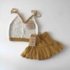 Ivy Skirt, Mustard