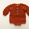 Kimbell Romper, Cinnamon