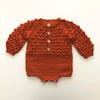 Kimbell Romper, Cinnamon
