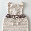 Macaron  Romper, Exclusive Confetti - Citrus × Mink