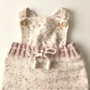 Macaron  Romper, Exclusive Confetti - Citrus × Powder pink 