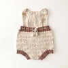 Macaron  Romper, Exclusive Confetti - Custom Color