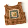 Malinda Crochet Top, Biscuit Base