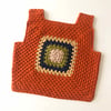 Malinda Crochet Top, Cinnamon Base