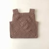 Malinda Crochet Top, Mink Base