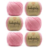 Organic Cotton Yarn - CANDY PINK, 125
