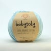 Organic Cotton Yarn - DUCK EGG BLUE, 850