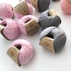 Organic Cotton Yarn - PASTEL PINK, 116
