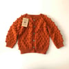 Popcorn Cardigan, Cinnamon