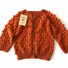 Popcorn Cardigan, Cinnamon