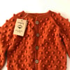 Popcorn Cardigan, Cinnamon