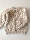 Popcorn Cardigan, Exclusive confetti - Custom color