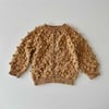 Popcorn Cardigan, Exclusive confetti - Custom color
