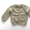 Popcorn Cardigan, Seaweed
