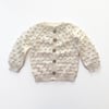 Popcorn Cardigan, Snow