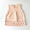 Popcorn Dress, Melon × Rainbow popcorns