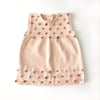Popcorn Dress, Melon × Rainbow popcorns