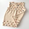 Popcorn Dress, Natural × Rainbow popcorns