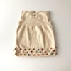 Popcorn Dress, Natural+rainbow popcorn