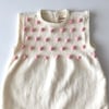 Popcorn Dress, Snow+candy pink