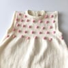 Popcorn Dress, Snow+candy pink