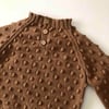 Popcorn Sweater, Camel