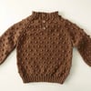 Popcorn Sweater, Camel