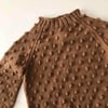 Popcorn Sweater, Camel
