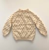 Popcorn Sweater, Natural