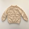 Popcorn Sweater, Natural