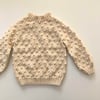 Popcorn Sweater, Natural