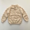 Popcorn Sweater, Natural