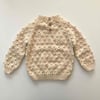 Popcorn Sweater, Natural