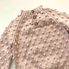 Popcorn Sweater, Powderpink