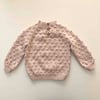 Popcorn Sweater, Powderpink