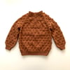 Popcorn Sweater, Terracotta