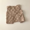 Popcorn Vest, beige + natural