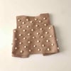 Popcorn Vest, clay+natural