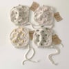 Rainbow Blossom Popcorn Bonnet, Exclusive Confetti - Custom Color